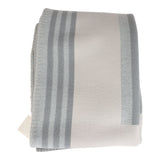 Hermes "Ithaque" Gris and Perle Blanket