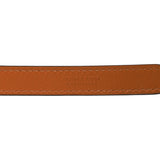 Hermes Pop H Belt 15mm Craie Epsom Rose Gold 105cm