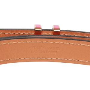 Hermes Pop H Belt 15mm Rose Extreme Epsom Rose Gold 80cm