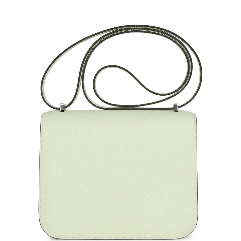 Hermes Constance 1-18 Vert Fizz Epsom Palladium Hardware