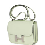 Hermes Constance 1-18 Vert Fizz Epsom Palladium Hardware