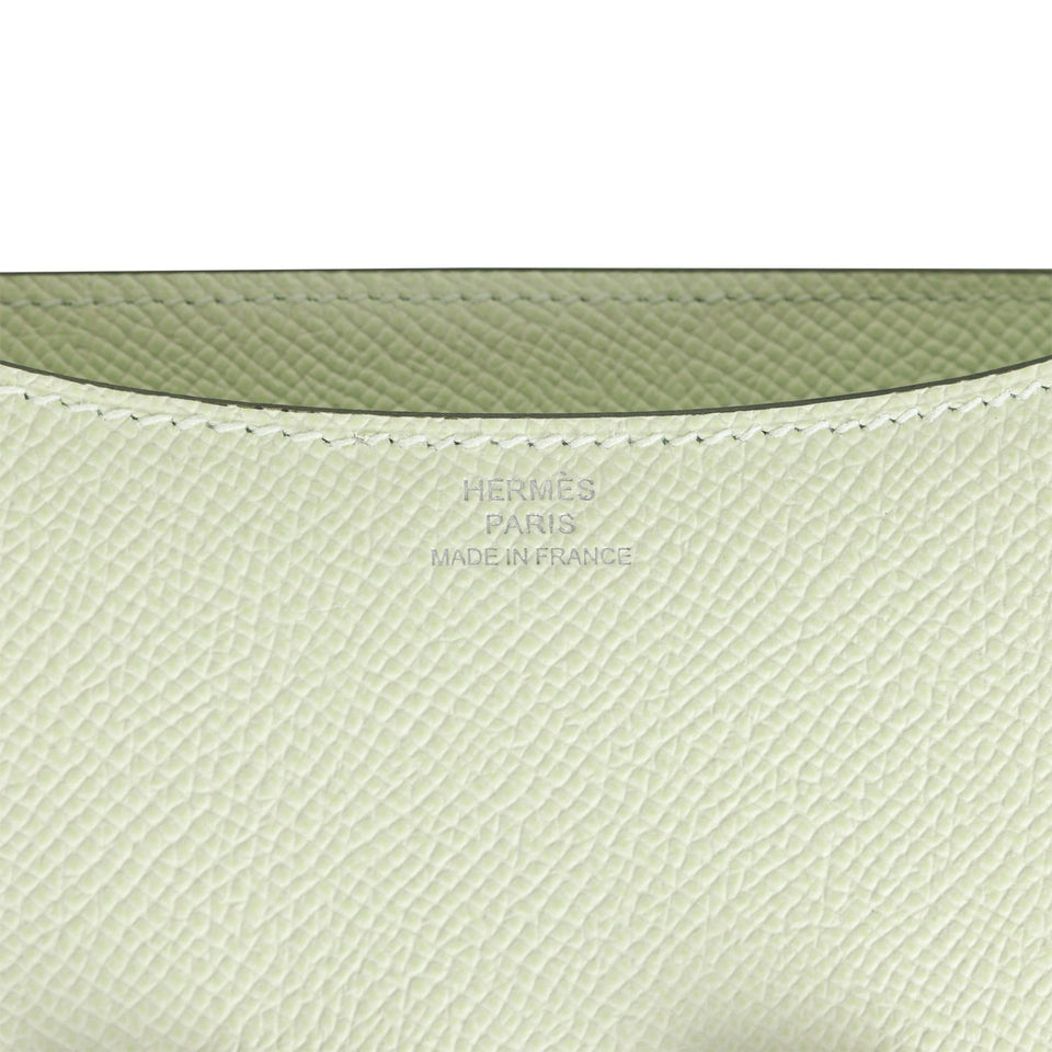 Hermes Constance 1-18 Vert Fizz Epsom Palladium Hardware