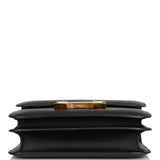 Hermes Constance 18 Black Epsom Gold Hardware