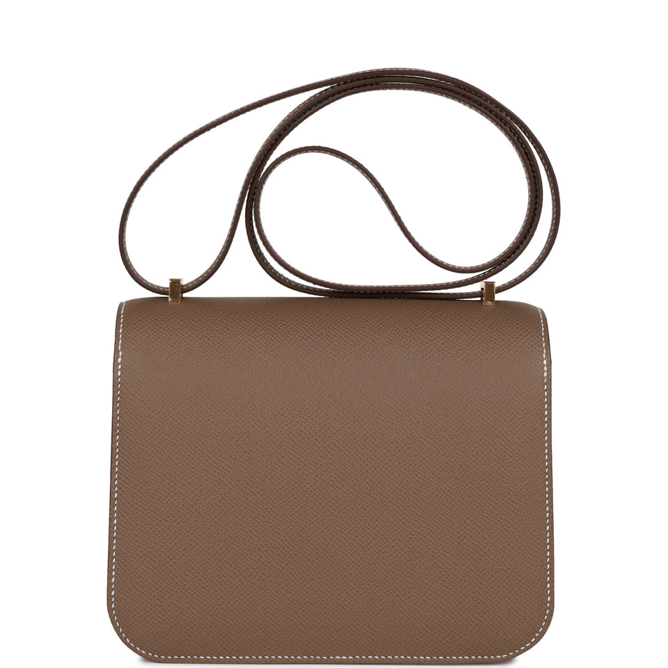 Hermes Constance 1-18 Etoupe Epsom Gold Hardware