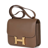 Hermes Constance 24 Etoupe Epsom Gold Hardware