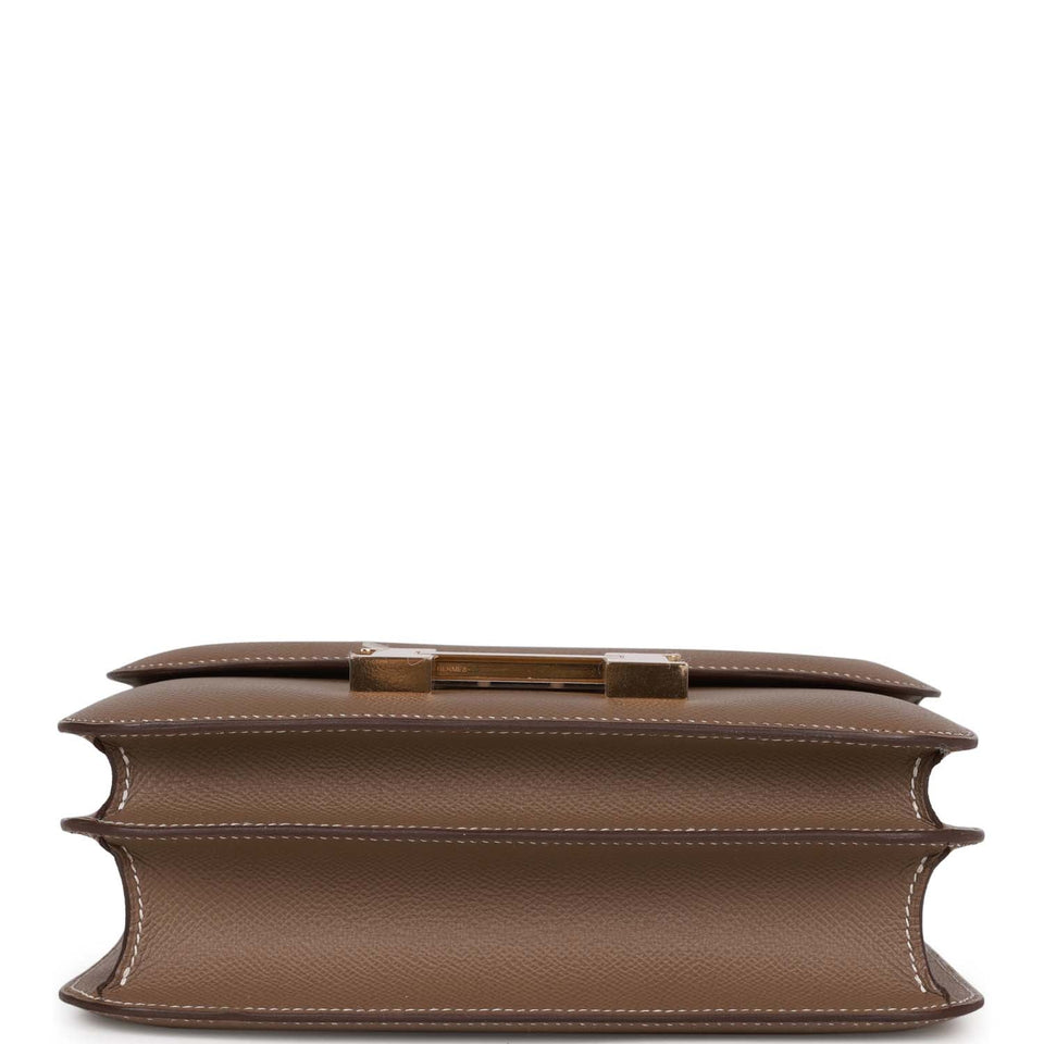 Hermes Constance 24 Etoupe Epsom Gold Hardware