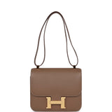 Hermes Constance 24 Etoupe Epsom Gold Hardware
