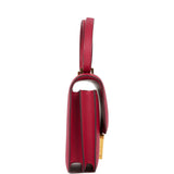 Hermes Constance 18 Framboise Chevre Gold Hardware