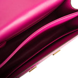 Hermes Constance 24 Rose Scheherazade Shiny Alligator Gold Hardware