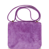 Hermes Constance 18 Violet Doblis Gold Hardware -