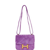 Hermes Constance 18 Violet Doblis Gold Hardware