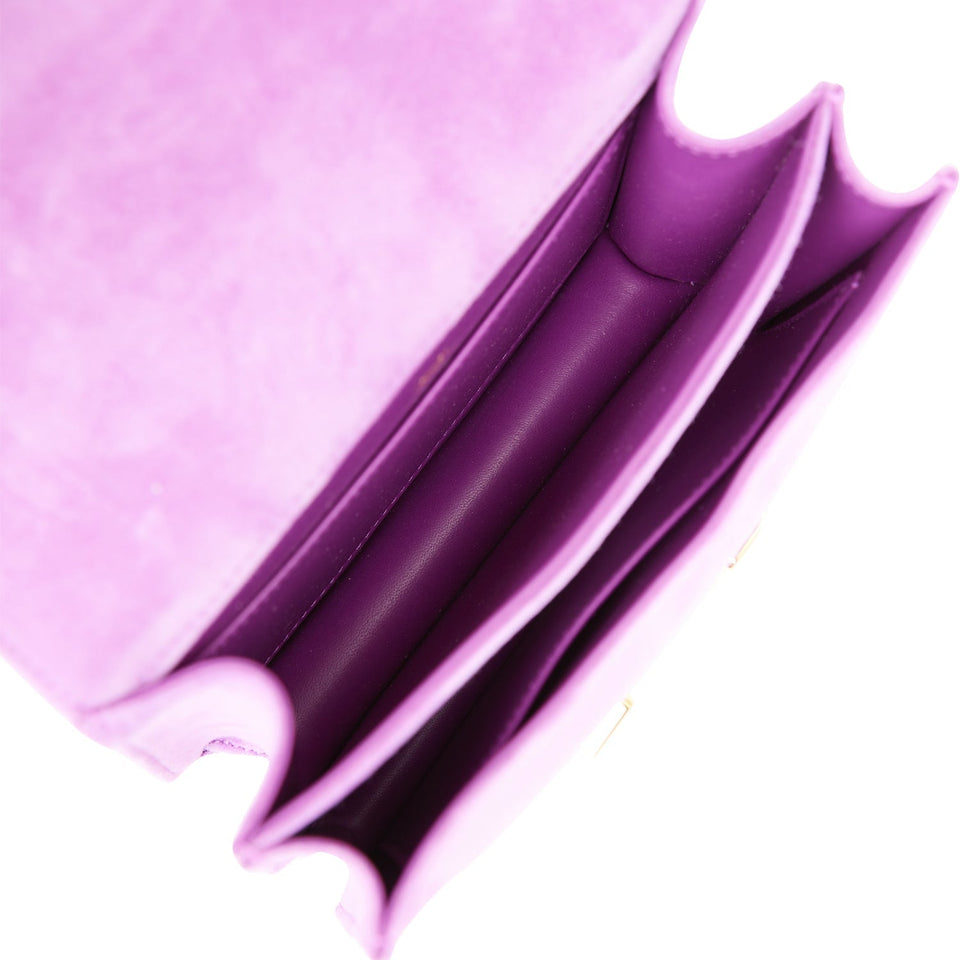 Hermes Constance 18 Violet Doblis Gold Hardware -