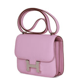 Hermes Constance 18 Mauve Sylvestre Epsom Palladium Hardware
