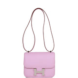 Hermes Constance 18 Mauve Sylvestre Epsom Palladium Hardware