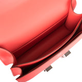 Hermes Constance 18 Rose Texas Epsom Palladium Hardware