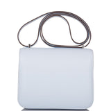 Hermes Constance 18 Bleu Brume Swift Palladium Hardware