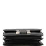 Hermes Constance 18 Black Tadelakt Palladium Hardware