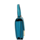 Hermes Constance 18 Bleu du Nord Swift Gold Hardware