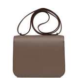 Hermes Constance 18 Etain Epsom Palladium Hardware