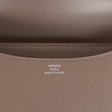 Hermes Constance 18 Etain Epsom Palladium Hardware