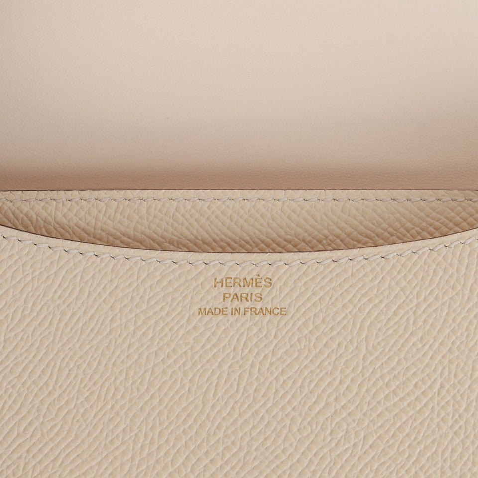 Hermes Constance 18 Nata Epsom Gold Hardware