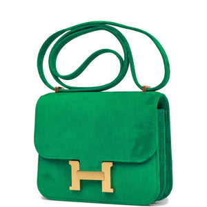 Hermes Constance 18 Cactus Doblis Gold Hardware