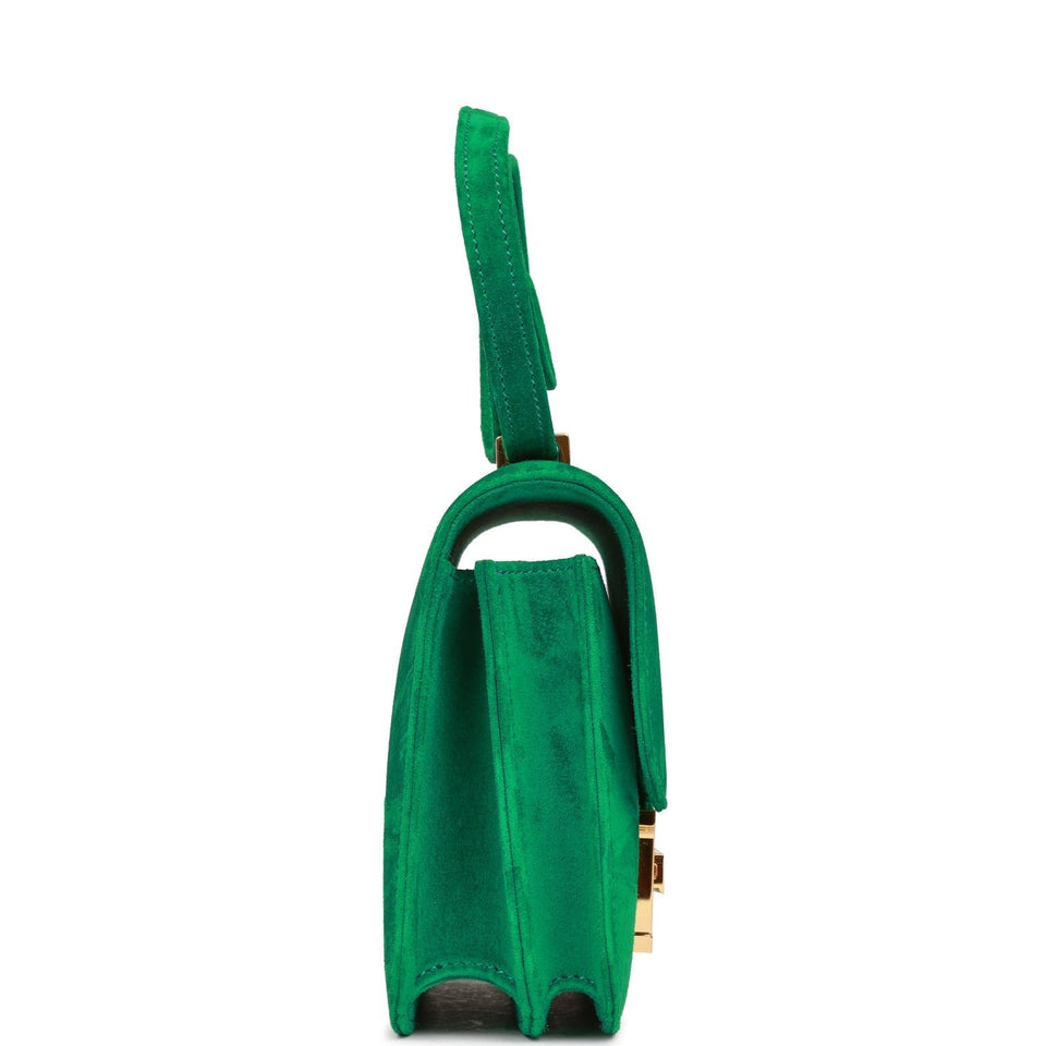 Hermes Constance 18 Cactus Doblis Gold Hardware