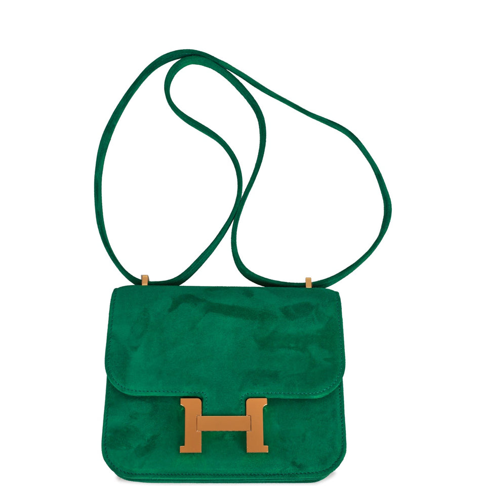 Hermes Constance 18 Cactus Doblis Gold Hardware