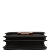 Hermes Constance 18 Black Epsom Rose Gold Hardware