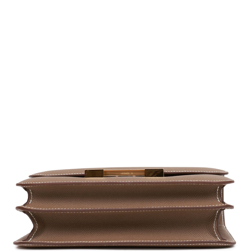 Hermes Constance 24 Etoupe Epsom Gold Hardware