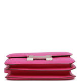 Hermes Constance 18 Magnolia Evercolor Palladium Hardware
