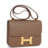 Hermes Constance 1-24 Etoupe Epsom Gold Hardware