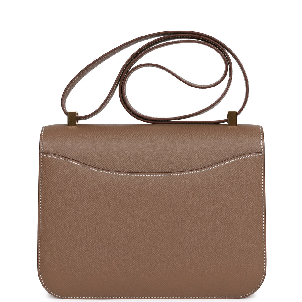 Hermes Constance 1-24 Etoupe Epsom Gold Hardware