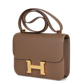 Hermes Constance 1-24 Etoupe Epsom Gold Hardware
