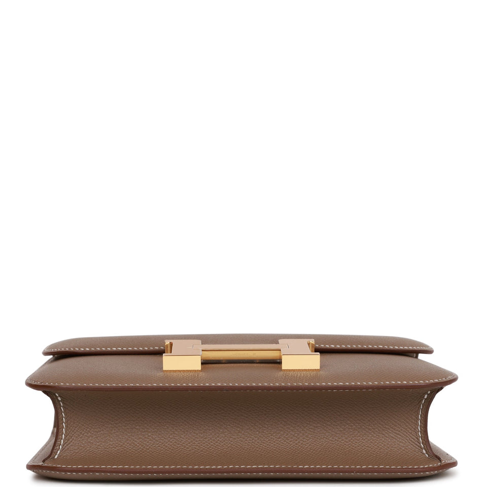 Hermes Constance 1-24 Etoupe Epsom Gold Hardware