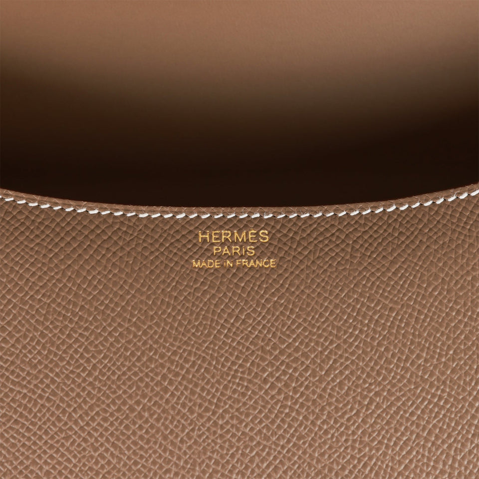 Hermes Constance 1-24 Etoupe Epsom Gold Hardware