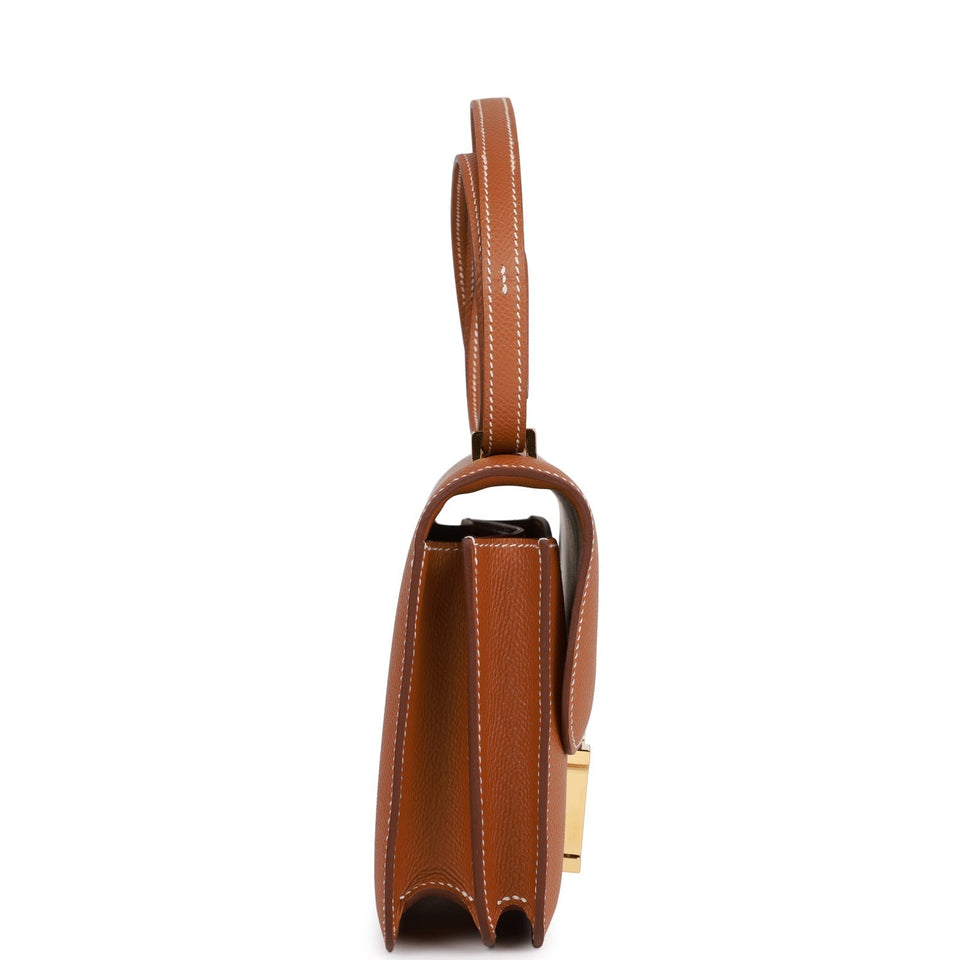 Hermes Constance 18 Gold Epsom Gold Hardware