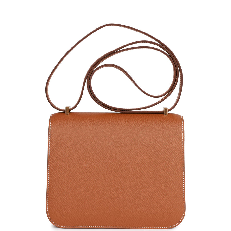 Hermes Constance 18 Gold Epsom Gold Hardware