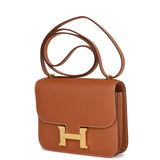 Hermes Constance 18 Gold Epsom Gold Hardware