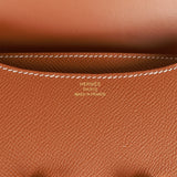 Hermes Constance 18 Gold Epsom Gold Hardware