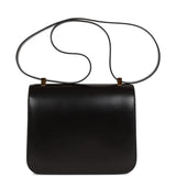 Hermes Constance 24 Black Box Gold Hardware