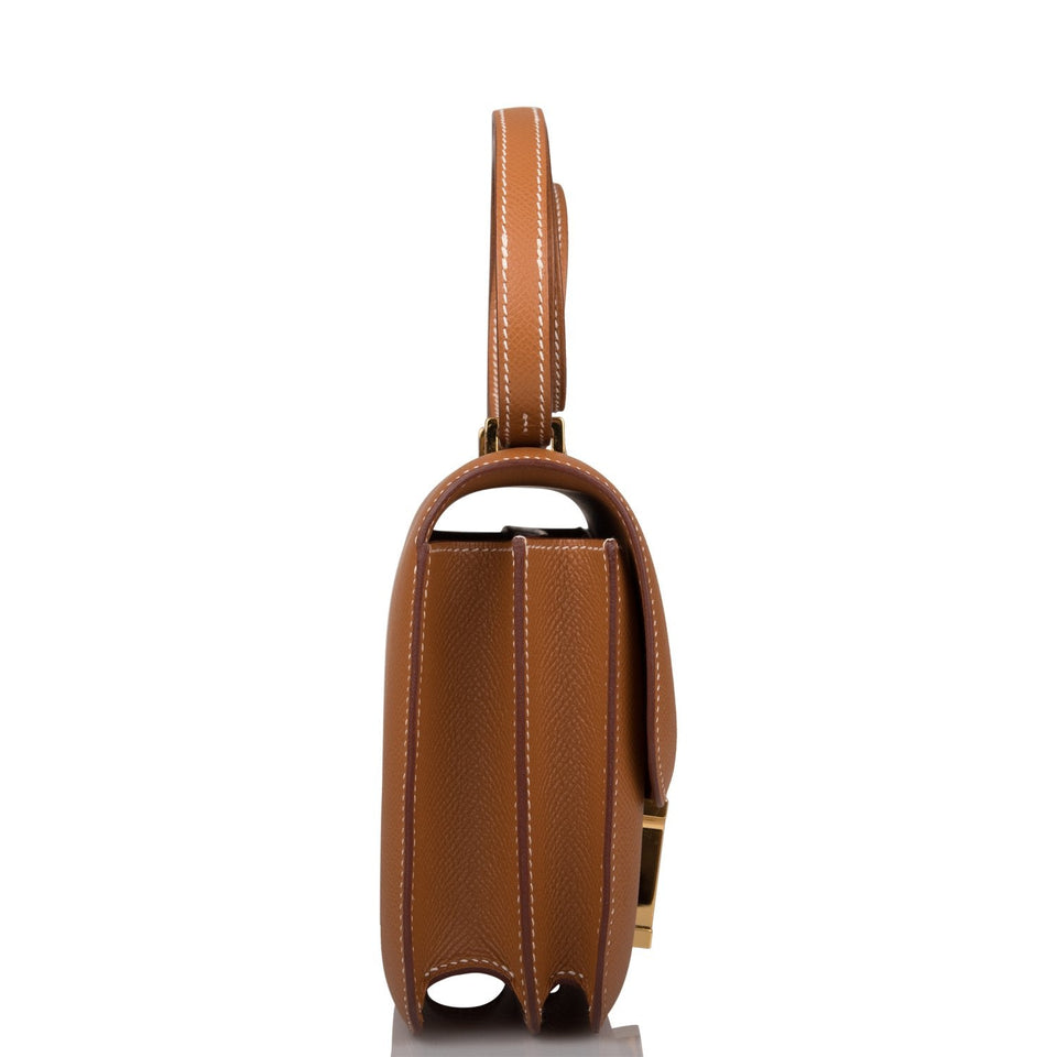 Hermes Constance 18 Gold Epsom Gold Hardware