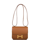 Hermes Constance 18 Gold Epsom Gold Hardware