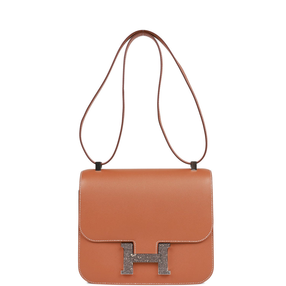 Hermes Constance 24 Gold Madame and Lizard Palladium Hardware