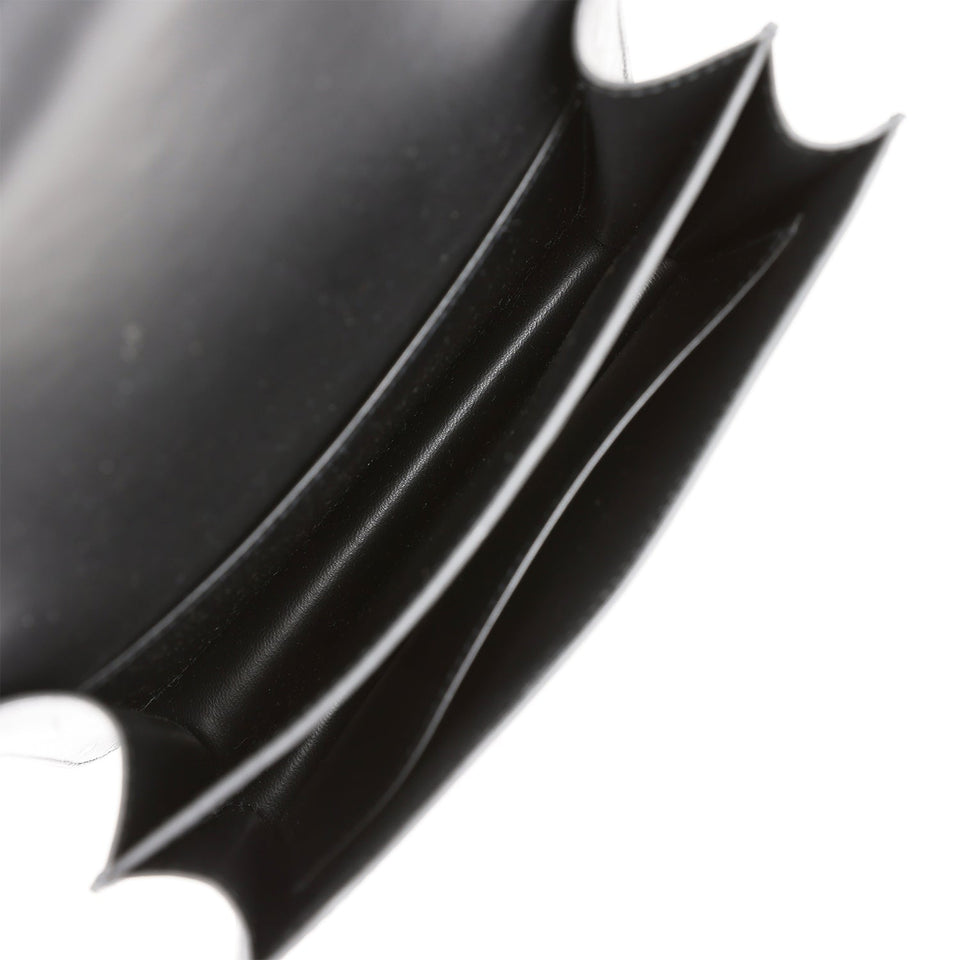 Hermes Constance 18 Black Ostrich Rose Gold Hardware