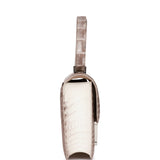 Hermes Constance 1-24 Himalaya Matte Niloticus Crocodile Palladium Hardware