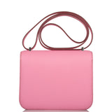 Hermes Constance 18 Bubblegum Epsom Palladium Hardware