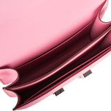 Hermes Constance 18 Bubblegum Epsom Palladium Hardware