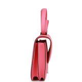 Hermes Constance 18 Rose Azalee Swift Palladium Hardware