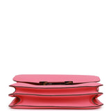 Hermes Constance 18 Rose Azalee Swift Palladium Hardware